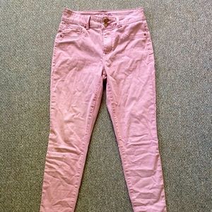 Dusty Rose Skinny Jeans